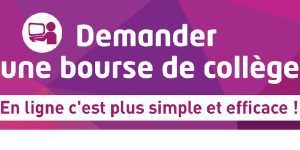 NOUVEAUTE 2017 – Dossier de demande de bourse en ligne.