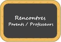 Rencontres Parents – Professeurs 2017-2018