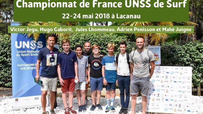 Championnat de France UNSS de Surf à Lacanau