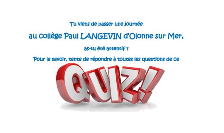 Correction Quiz (suite à la visite des élèves de CM2)