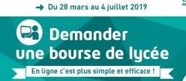 Demander une bourse de lycée (du 28/03 au 04/07)