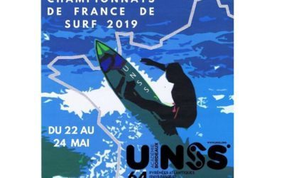 Finale du championnat de France UNSS de surf 2019