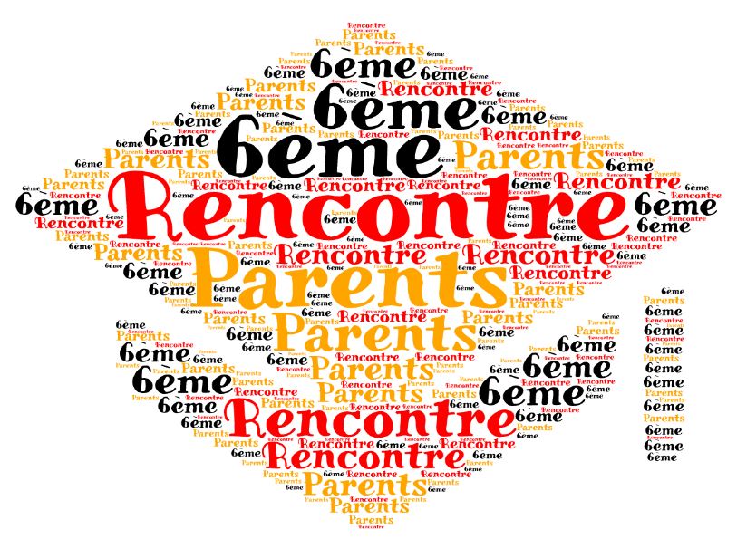 Réunion Parents 6ème : Bilan de rentrée (Mardi 1er octobre 17h30)