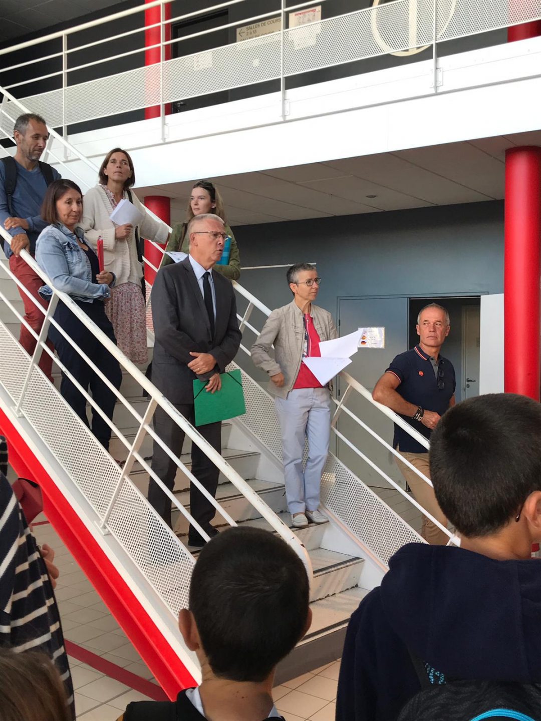 Rentrée des élèves en musique  Collège Paul Langevin