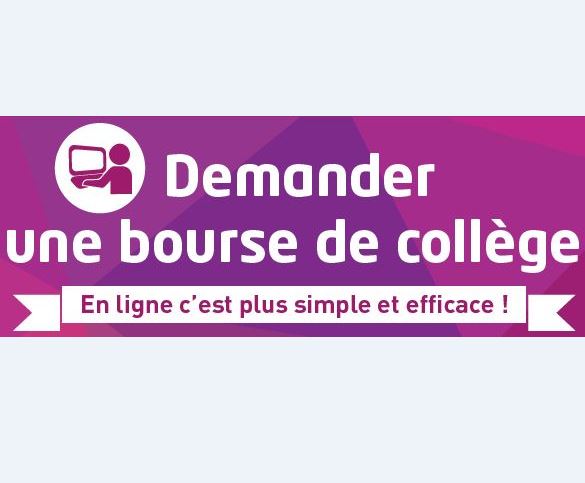 Demander une bourse de collège