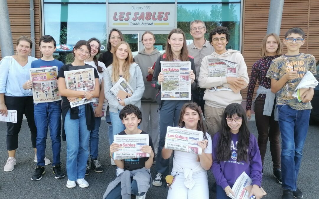 Le Collège Paul Langevin au journal des Sables