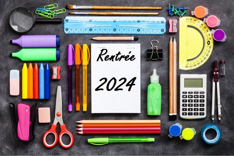 Organisation de la rentrée scolaire 2024 et listes des fournitures scolaires